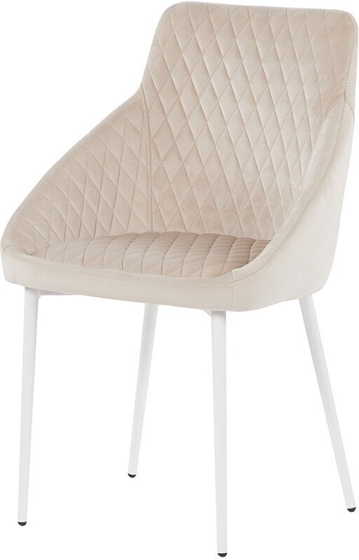 фото Стул Hoff Ispra, 55х84х59 см, цвет белый глянец, светло-бежевый