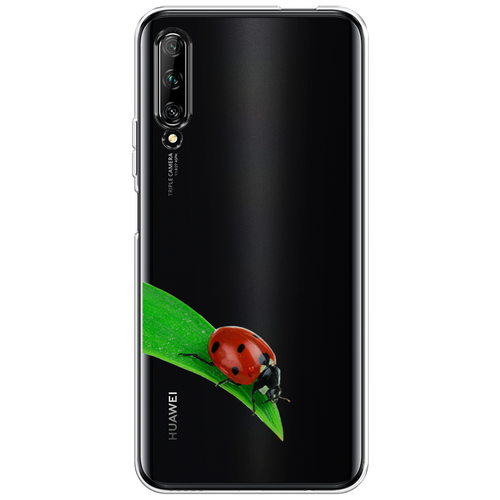 Силиконовый чехол на Huawei Y9s / Хуавей Y9s На счастье, прозрачный силиконовый чехол на huawei y9s хуавей y9s дикие полевые цветы прозрачный