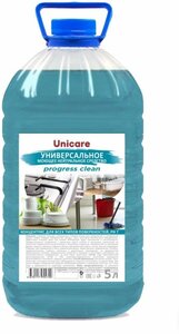 Универсальное моющее нейтральное средство Progress Clean, UNICARE, 5л