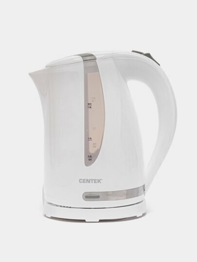 Чайник CENTEK CT-0040, белый с рисунком - фото №8