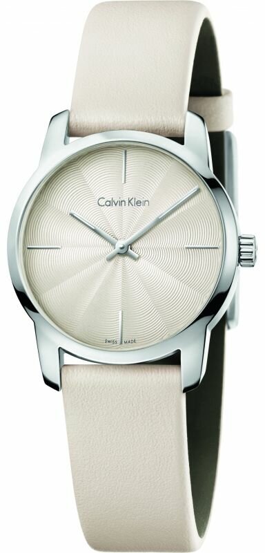 Наручные часы CALVIN KLEIN City, белый, серебряный