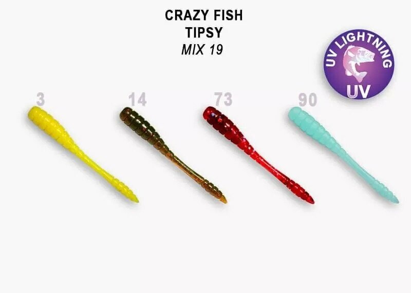 CF (Crazy Fish) Tipsy 2 9-50-М54-6 5см. 8шт.