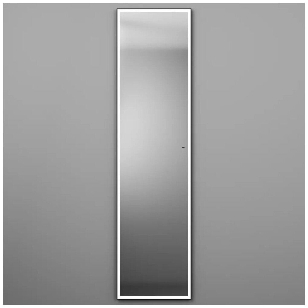 Зеркало напольное Teymi Helmi 45х175, LED Black Edition, сенсор на взмах - фотография № 7