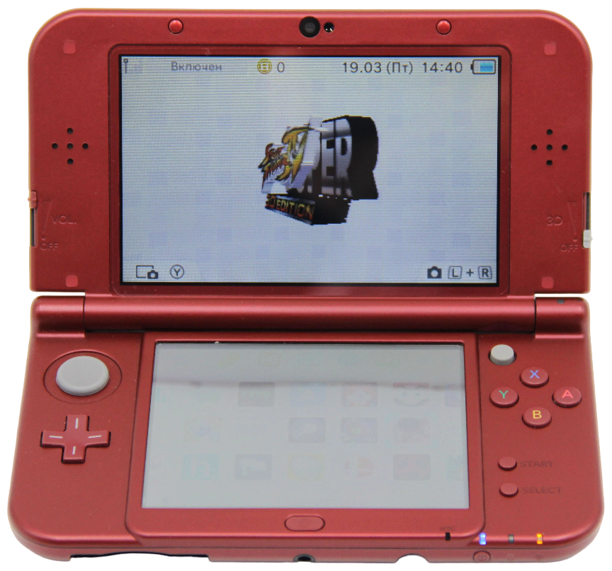 Игровая приставка Nintendo New 3DS 32 ГБ, красный — купить в интернет ...