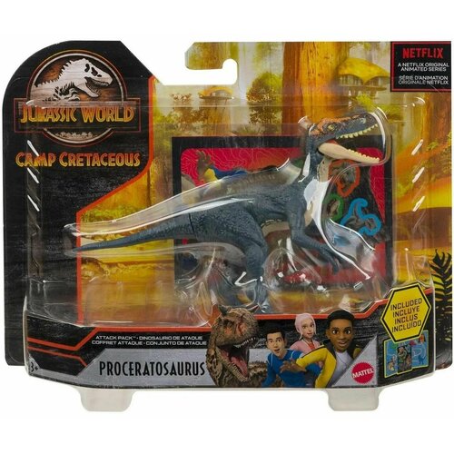 Фигурка Jurassic World Процератозавр HBX30 фигурка jurassic world дикая стая зуницератопс gwd00