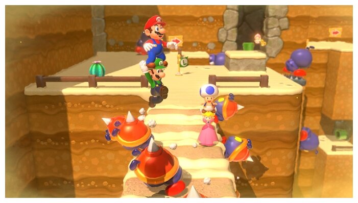 Игра для Nintendo Switch Super Mario 3D World + Bowser's Fury, полностью на русском языке фото 5