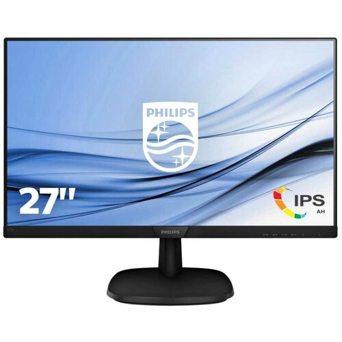 Монитор LCD 27 169 1920х1080FHD IPS nonGLARE 250cdm2 H178V178 10001 10M1 167M 4ms VGA DVI HDMI Tilt 3Y Black 1595000₽