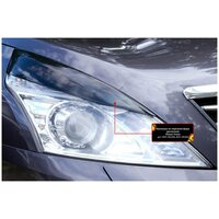 Накладки на передние фары (реснички) Nissan Teana 2011-2014