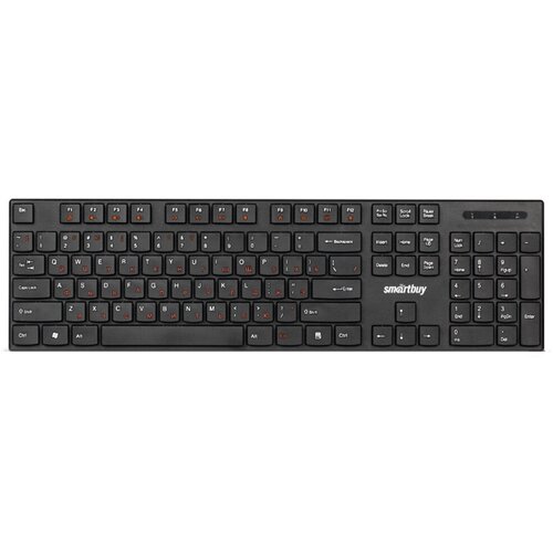Клавиатура бесповодная SmartBuy ONE 238 мембранная цвет чёрный 93600₽