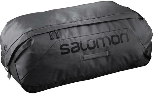 Сумка-баул сумка-рюкзак Salomon OUTLIFE DUFFEL 100 LC1516200, 100 л, 49х38х84 см, ручная кладь, серый, черный