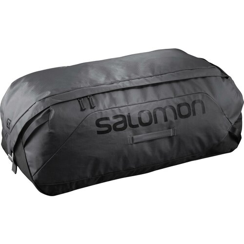 Сумка-баул сумка-рюкзак Salomon OUTLIFE DUFFEL 100 LC1516200, 100 л, 49х38х84 см, ручная кладь, черный, серый