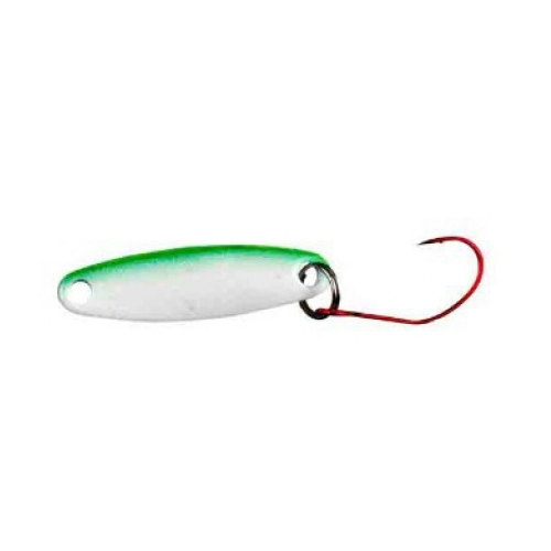 фото Gt-bio, блесна mini spoon, 30мм, 3.5г, white+green