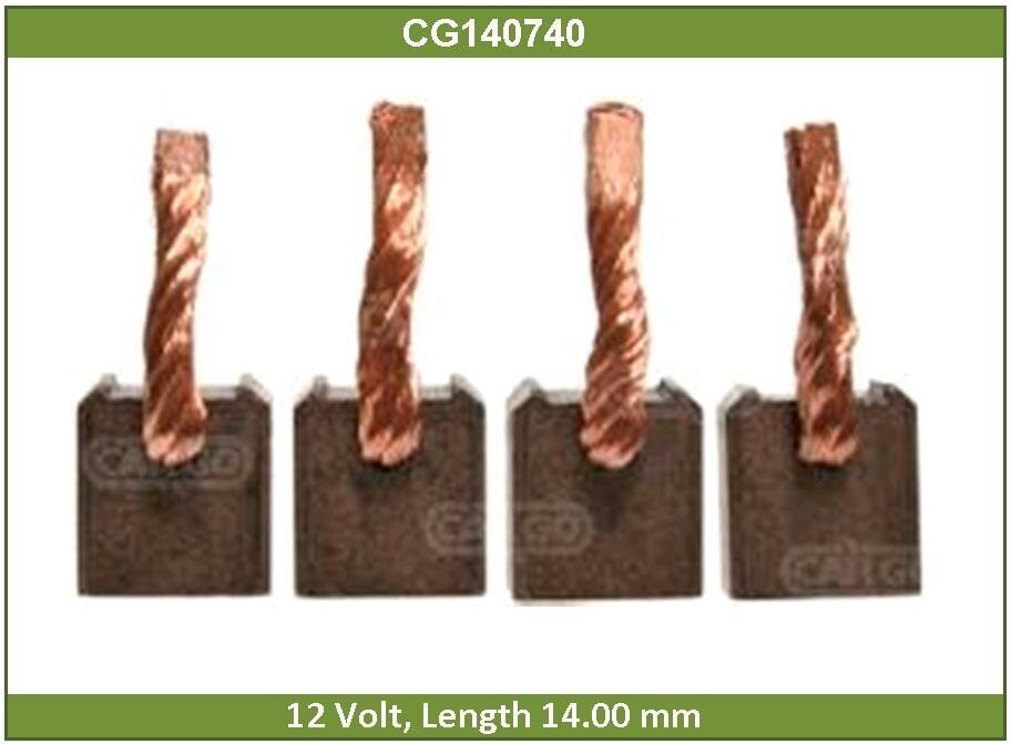 Щетки стартера CARGO арт. 140740