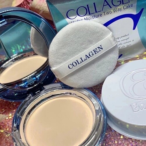 Пудра двойная Collagen Hydro Moisture