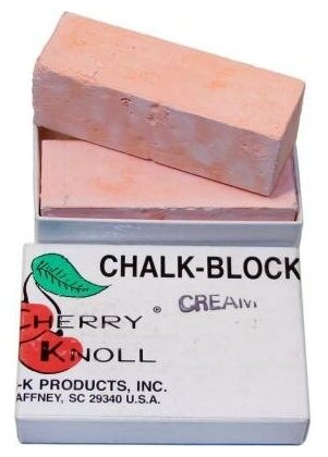 Cherry Knoll Мел для окрашивания шерсти животных (2 бруска по 75х25х25мм), С.K. Chalk Block Cream (кремовый) - фотография № 2