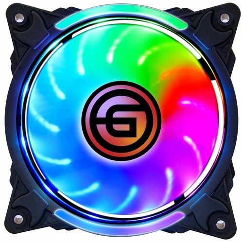 Вентилятор Ginzzu RGB 12F6