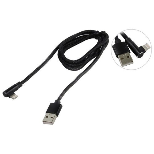 Аксессуар Blast USB - Lightning 1m BMC-217 Black аксессуар accesstyle usb lightning 1m black grey al24 f100m