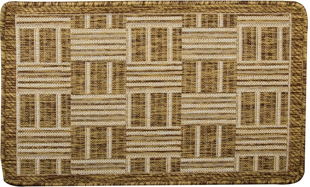Ковер-циновка Люберецкие ковры Эко 7917-23, 0,6 x 1,1 м - фотография № 1