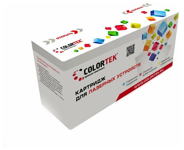 Картридж Colortek Black для KX-MB1900/KX-MB2000/KX-MB2010/KX-MB2020/KX-MB2025/KX-MB2030/KX-MB2051/KX-MB2061