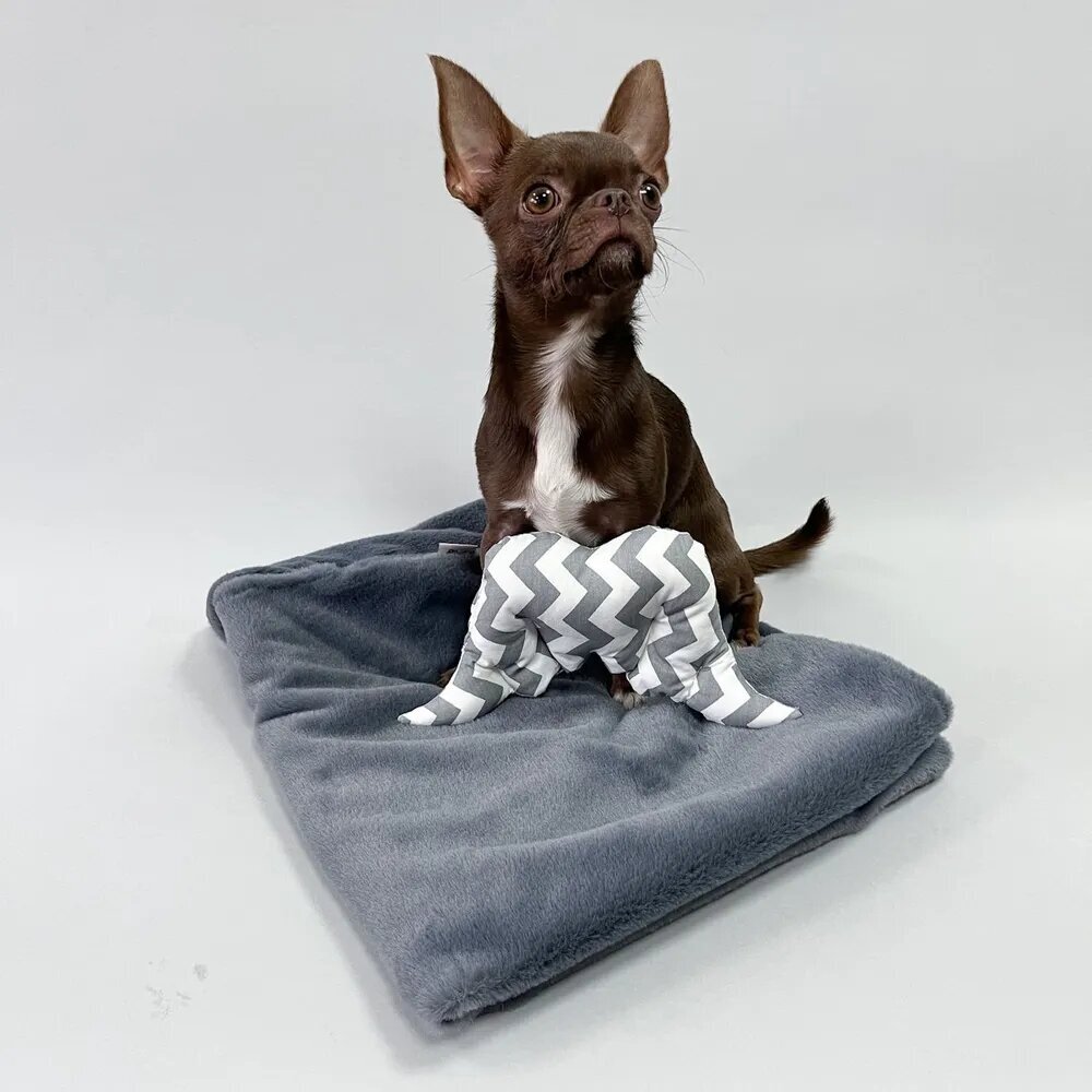 Плед (одеяло) для собак и кошек Puffy Маренго - фотография № 4