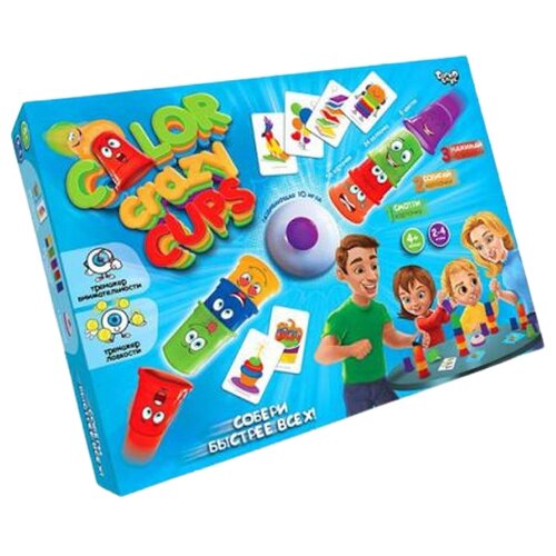 Настольная игра Danko Toys Color crazy cups