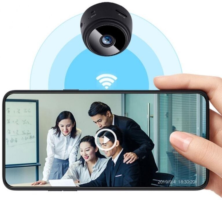 Wi-Fi мини камера видеонаблюдения A9 IP