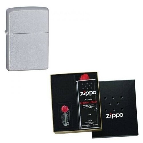 Зажигалка Zippo 1941 Replica в подарочной упаковке + топливо и кремни