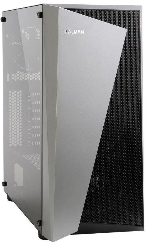 Корпус ATX Zalman черный, без БП, боковая панель из закаленного стекла, USB 3.0, 2*USB 2.0, audio - фото №9
