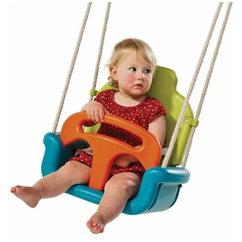 Детские качели (3-в-1) подвесные со съемной спинкой Гроуинг Тайп (Growing Type)
