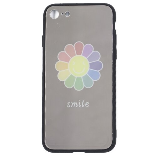 фото Чехол nuobi fashion mirror для iphone 7/8 (flower)
