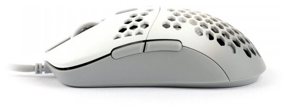 Проводная игровая мышь G-Wolves Hati Classic Edition White Gray