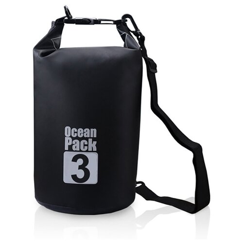 фото Водонепроницаемая сумка nuobi vol. ocean pack (черный (3 л))