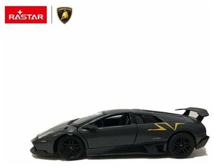 Машина металлическая 1:24 scale Lamborghini Murcielago LP670-4 SV Superveloce China Limited Edition, цвет серый, двери и багажник открываются 39301GR