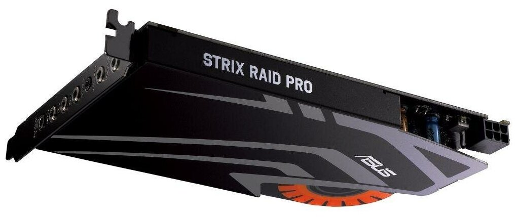 Внутренняя звуковая карта с дополнительным блоком ASUS Strix Raid PRO