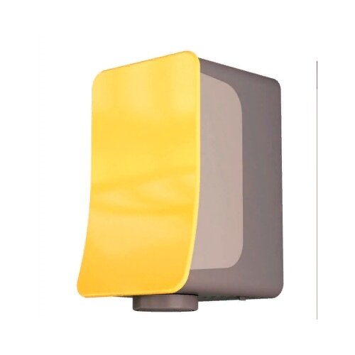 Пластиковая сушилка для рук Nofer FUSION 800 W желтая (01871.YL)