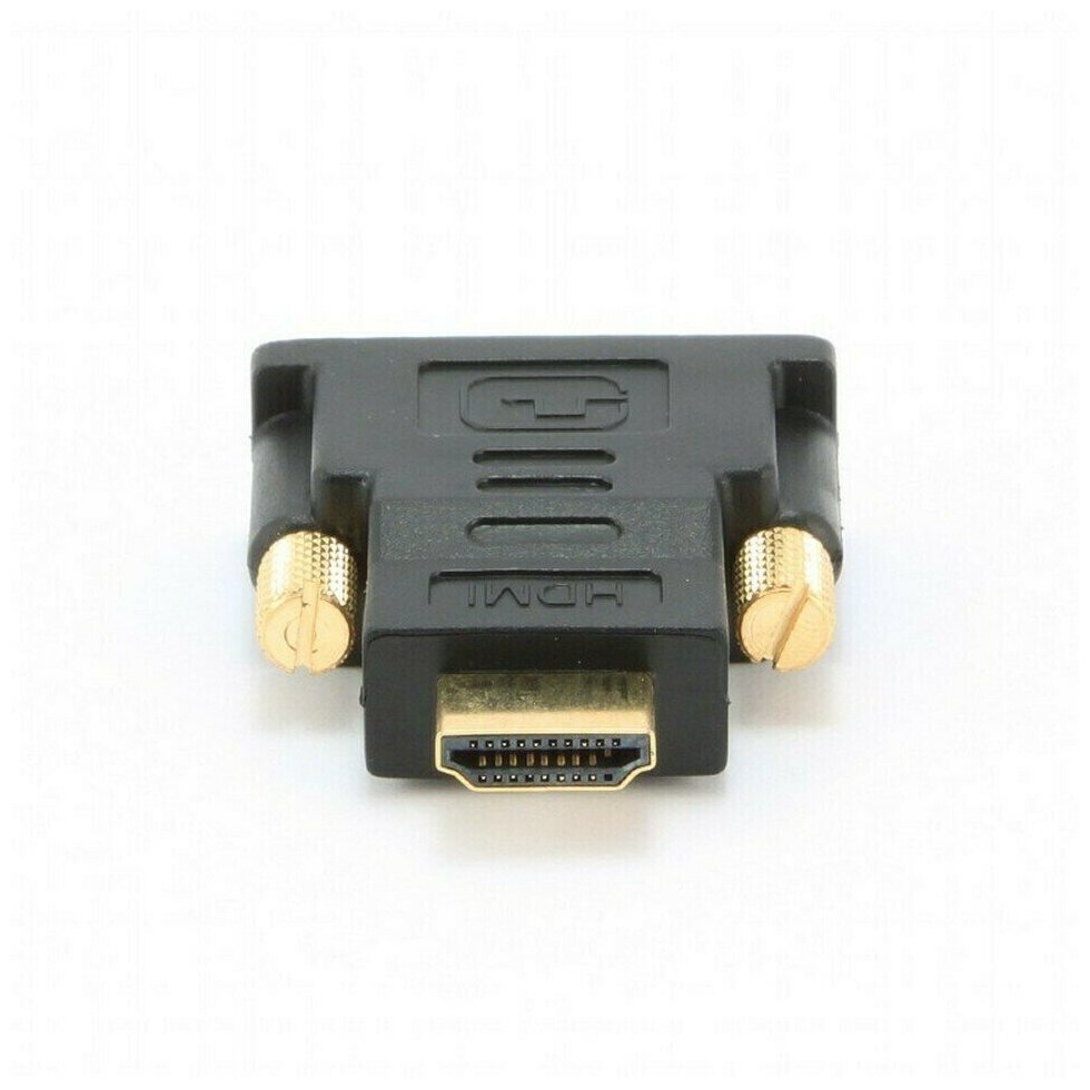 Переходник HDMI <-> DVI Cablexpert A-HDMI-DVI-1,19M/19M, золотые разъемы
