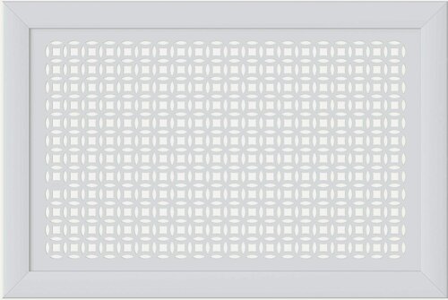 Изображение товара Экран декоративный для радиаторов и батарей: 600х900 мм, белый, сусанна, серия Модерн с рамкой