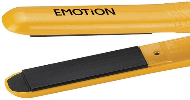 Щипцы DEWAL PRO Emotion с терморегулятором, керамико-турмалиновое покрытие, 25х90 мм, желтые, 39 Вт 03-401 Yellow - фотография № 3