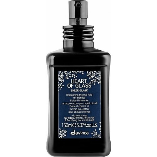 DAVINES Флюид для абсолютного сияния блонда Heart of Glass Sheer Glaze