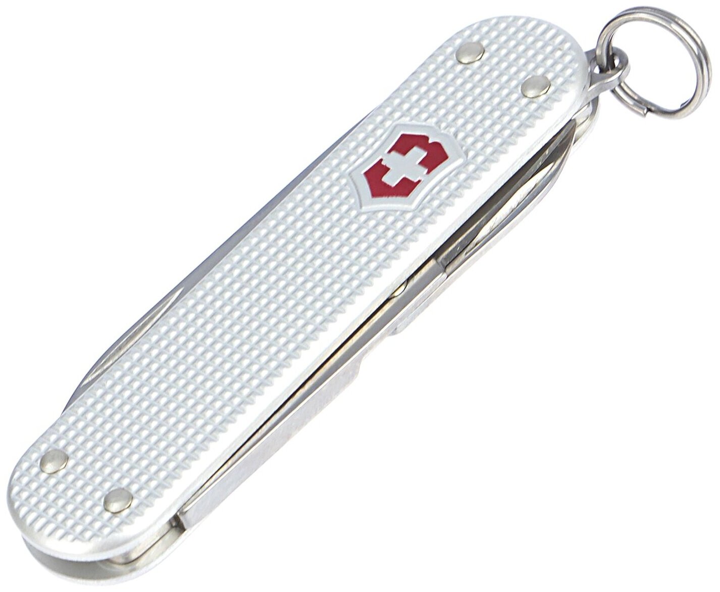 Нож перочинный Victorinox MiniChamp Alox (0.6381.26) 58мм 14функций серебристый - фото №12