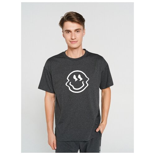 фото Футболка твое 71823 размер xxl, темно-серый меланж