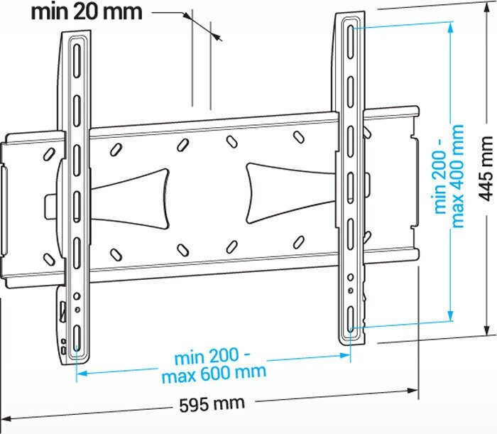 Кронштейн HOLDER PFS-4017 черный