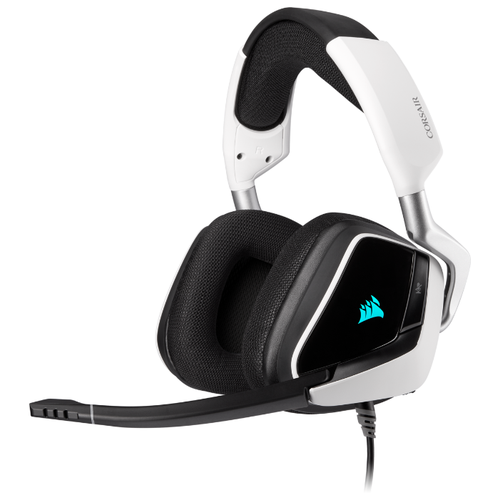фото Игровая гарнитура corsair gaming™ void rgb elite usb premium gaming headset with 7.1 surround sound, white