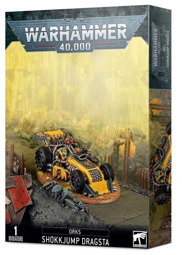 Миниатюра для настольной игры Games Workshop Warhammer 40000: Orks Shokkjump Dragsta 50-34