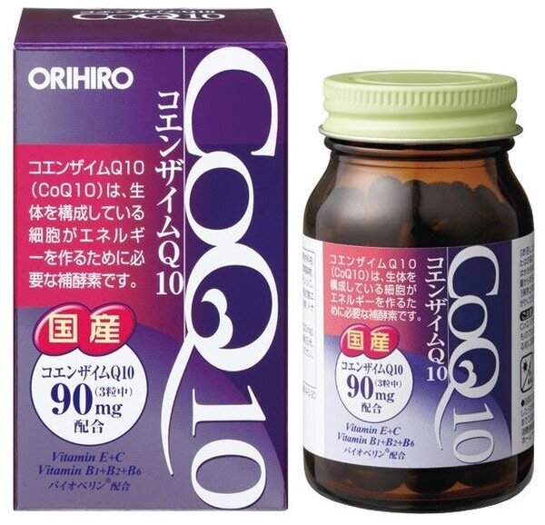 Коэнзим Q10 с витаминами капс. Orihiro/Орихиро 365мг 90шт Orihiro Co - фото №6