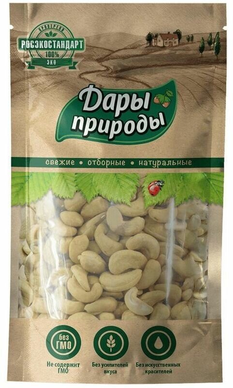 Кешью Дары природы жареный, 70 г - фото №1