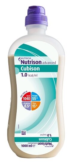 Nutrison (Nutricia) Nutrison Advanced Cubison (бутылка), готовое к употреблению, 1000 мл, 1000 г