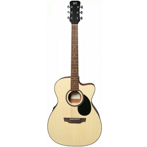 Электроакустическая гитара JET JOMEC-255 OP электроакустическая гитара jet jomec 255 open pore natural