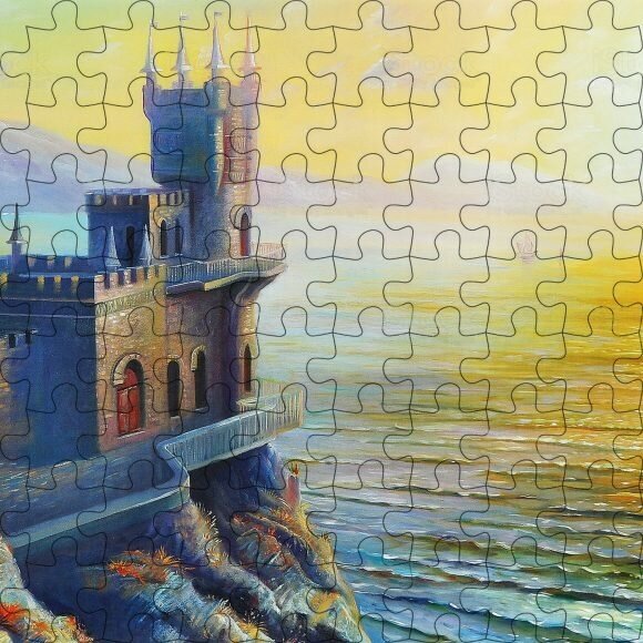 Puzzle-1000 "Морской вид" (1000ПЗ2_18639) Хатбер - фото №3
