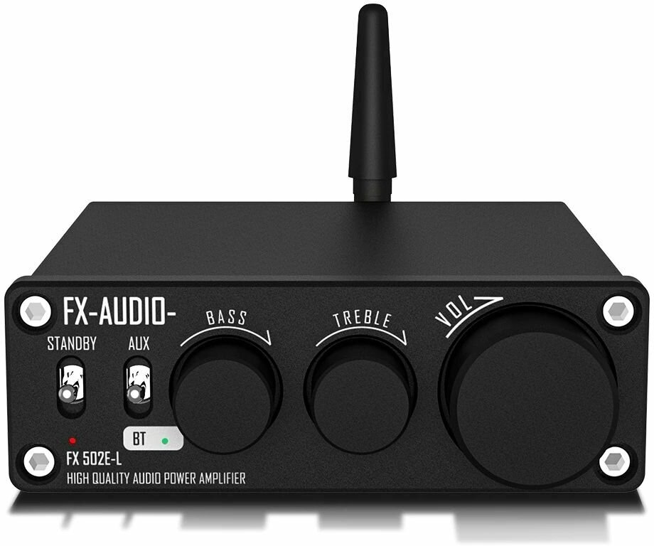 Усилитель FX Audio FX-502E-L 75 Вт, с блоком питания